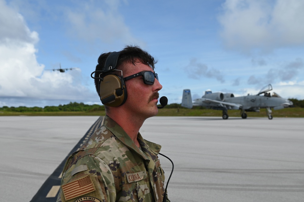 36th Wing hosts the 23d Wing and 374th Airlift Wing during an austere airfield training