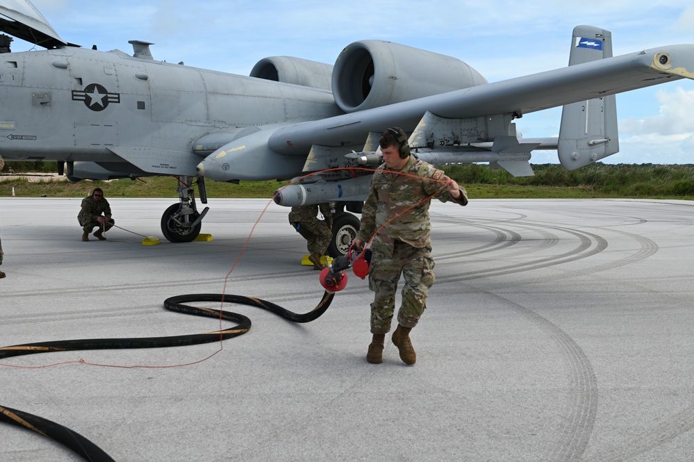 36th Wing hosts the 23d Wing and 374th Airlift Wing during an austere airfield training