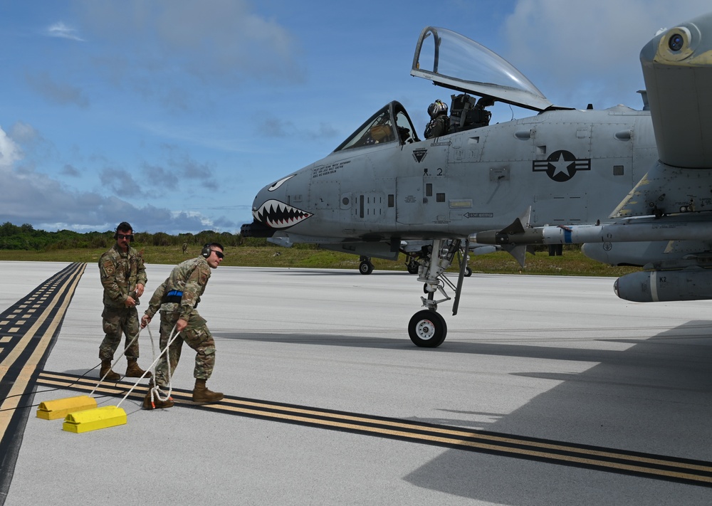 36th Wing hosts the 23d Wing and 374th Airlift Wing during an austere airfield training