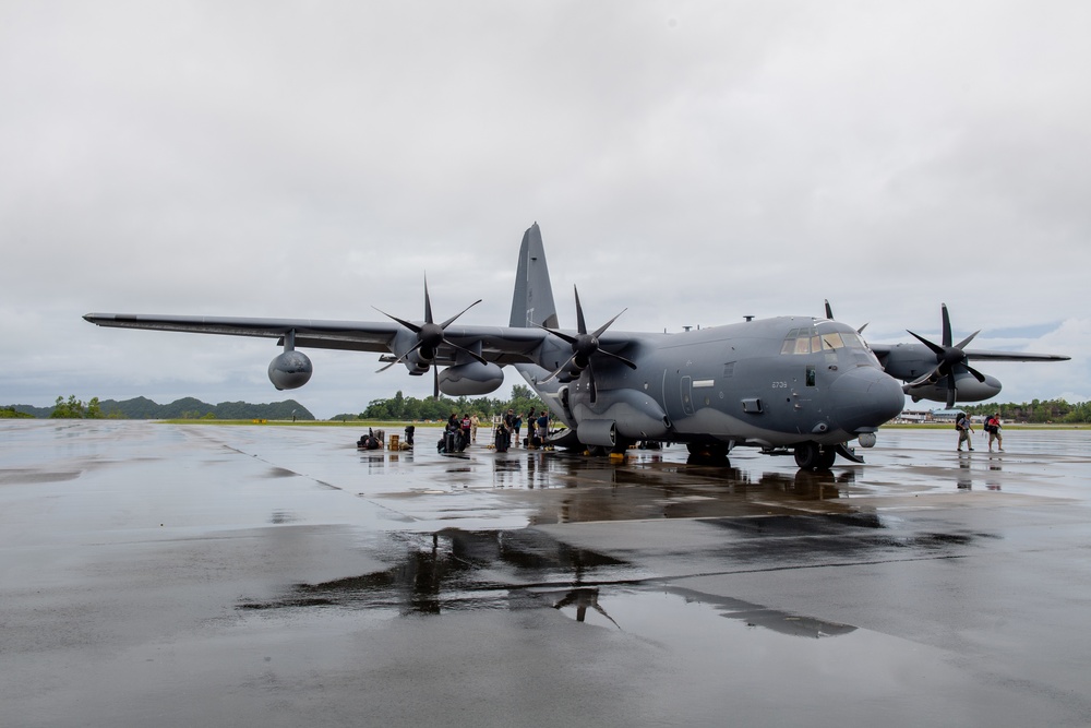 PACAF Lead Wing DFE arrives in Palau