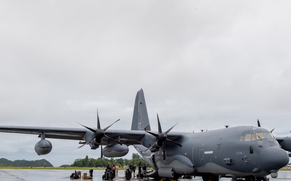 PACAF Lead Wing DFE arrives in Palau