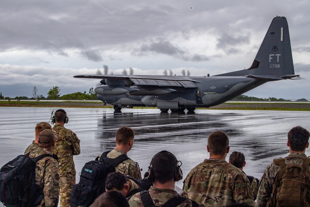 PACAF Lead Wing DFE arrives in Palau