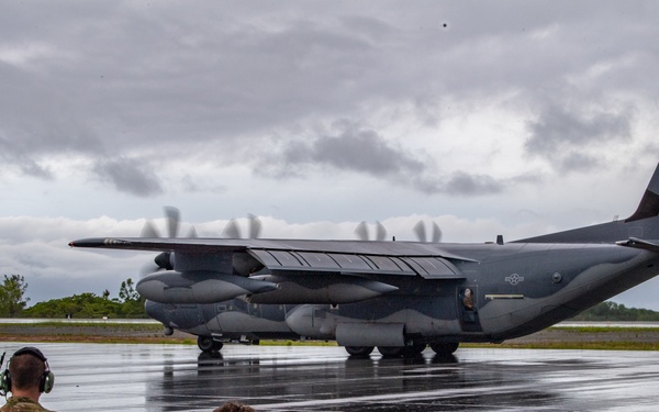 PACAF Lead Wing DFE arrives in Palau