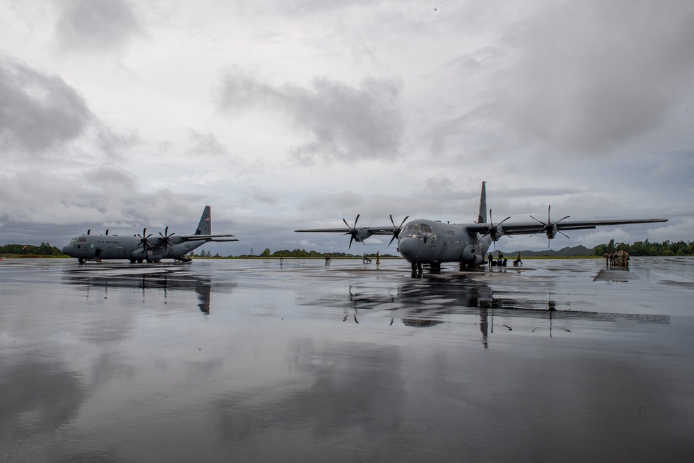 PACAF Lead Wing DFE arrives in Palau