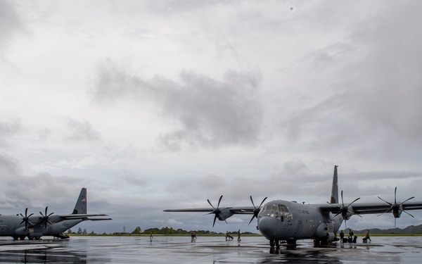 PACAF Lead Wing DFE arrives in Palau