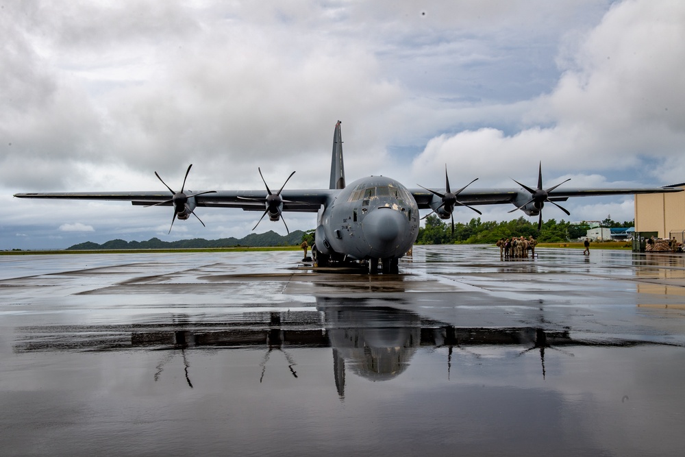 PACAF Lead Wing DFE arrives in Palau