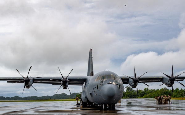 PACAF Lead Wing DFE arrives in Palau