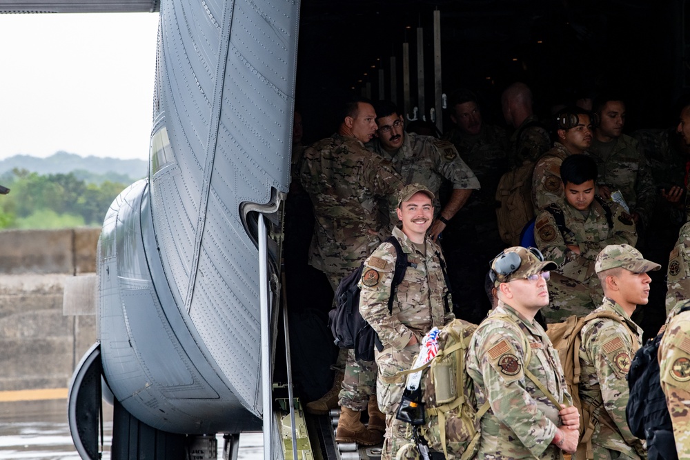 PACAF Lead Wing DFE arrives in Palau