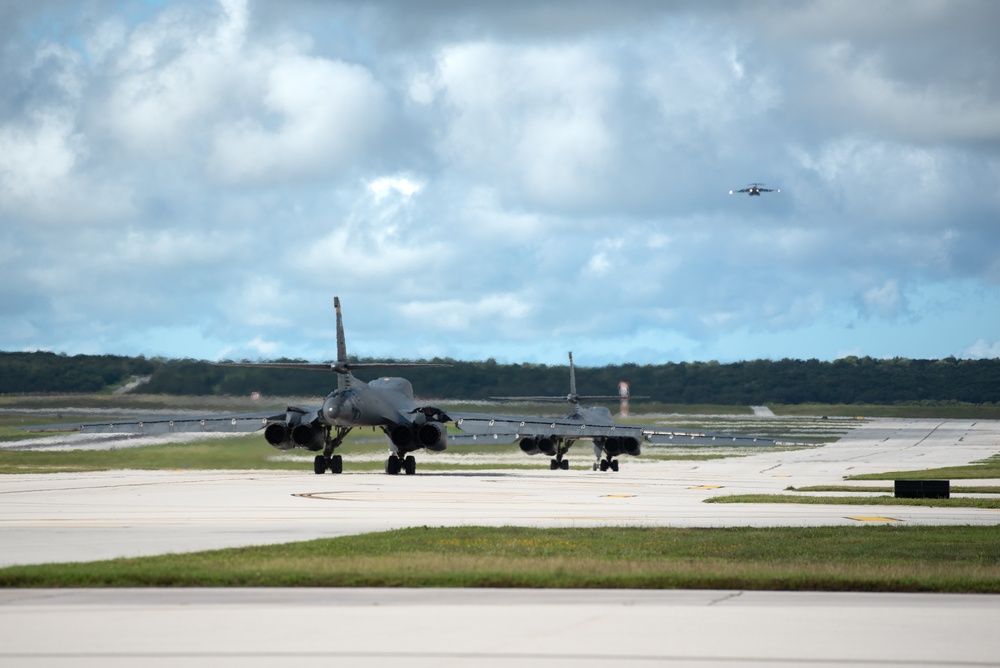 Ellsworth B-1B Lancers conduct BTF mission
