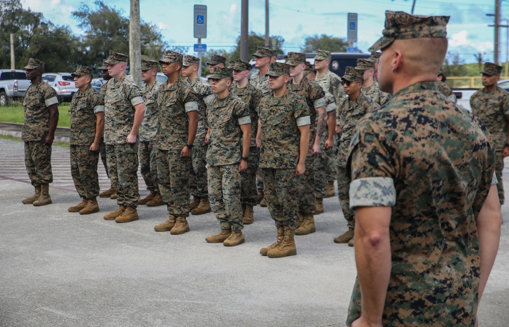 Marine Corps Base Camp Blaz holds Cake Cutting Ceremony