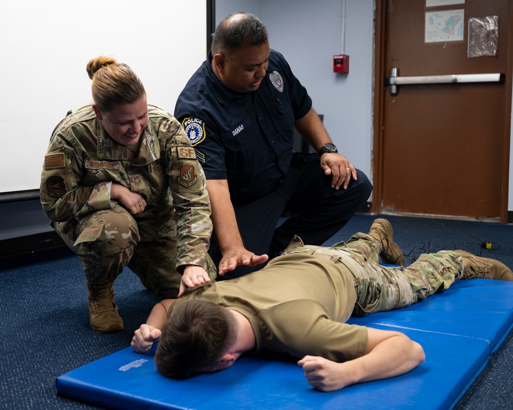 DVIDS - Images - 36th SFS Conducts Taser, Military Dog Training With ...