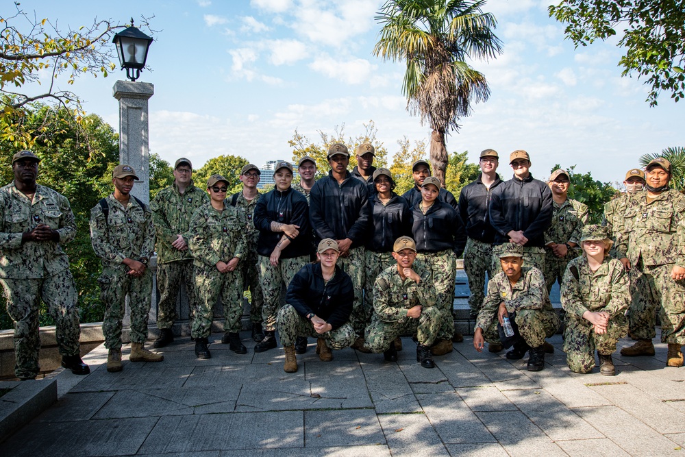 Yokohama Cemetery Cleanup