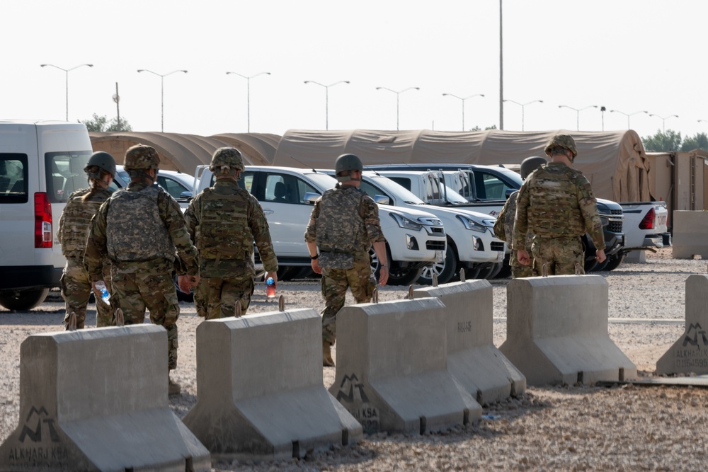 378th AEW conducts bunker dive exercise