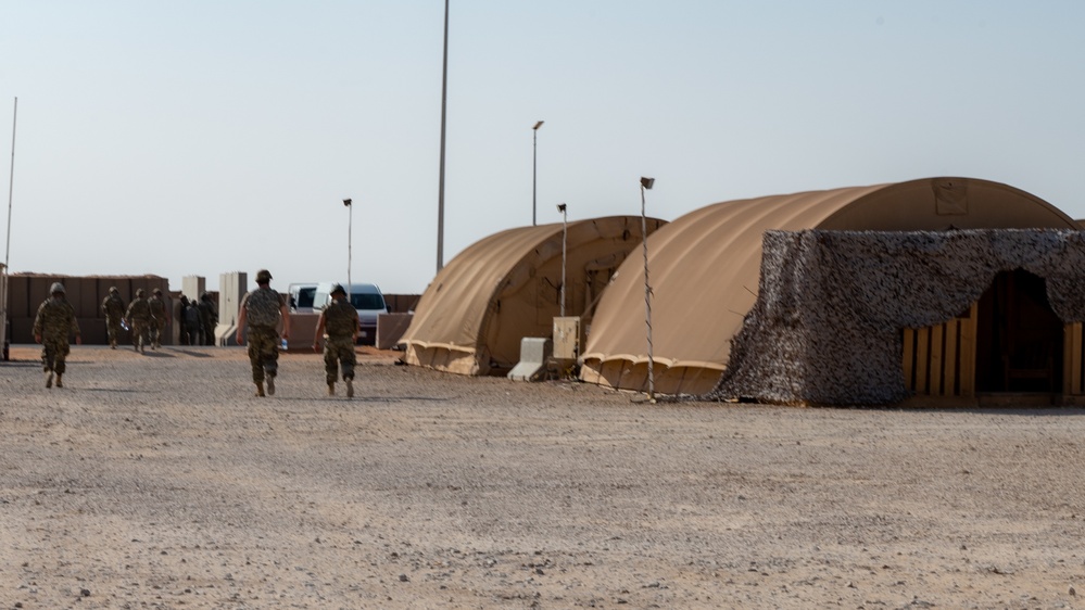 378th AEW conducts bunker dive exercise