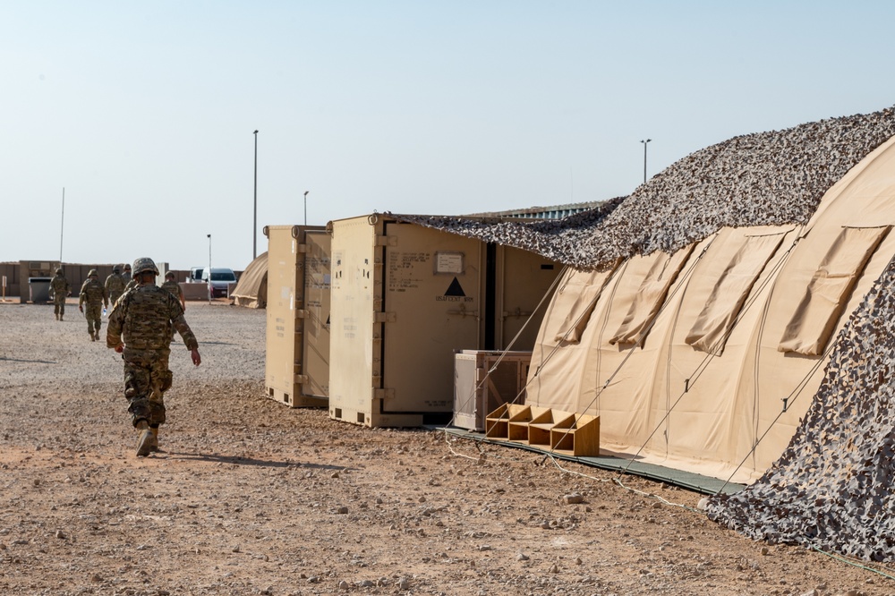 378th AEW conducts bunker dive exercise