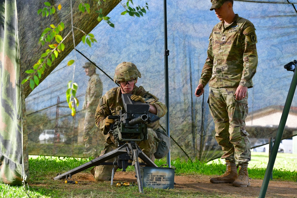 Expert Infantryman Badge, Expert Soldier Badge and Expert Field Medical Badge training.