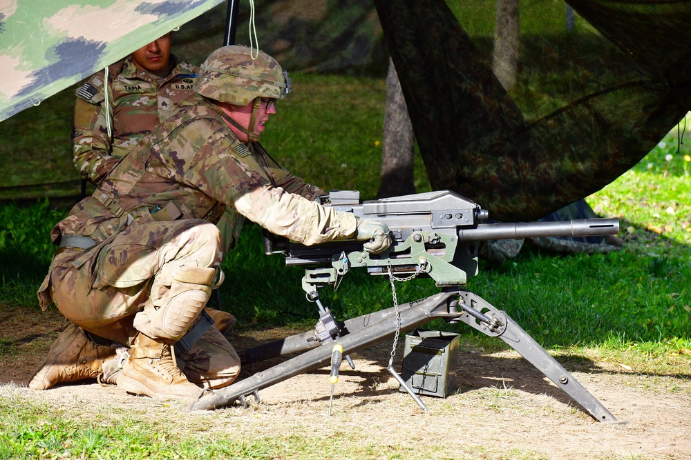 Expert Infantryman Badge, Expert Soldier Badge and Expert Field Medical Badge training.