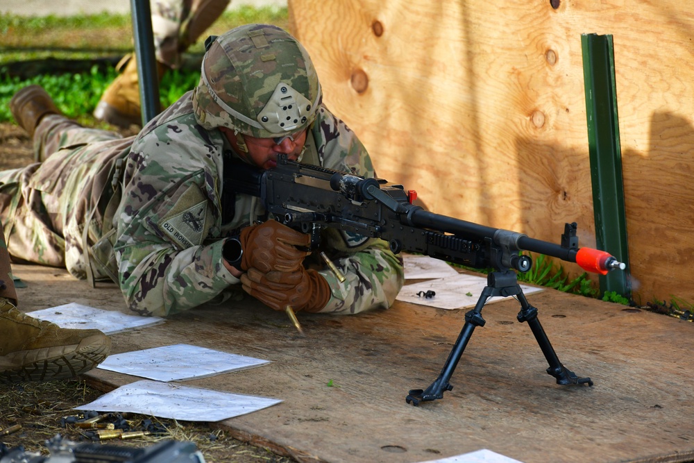 Expert Infantryman Badge, Expert Soldier Badge and Expert Field Medical Badge training.