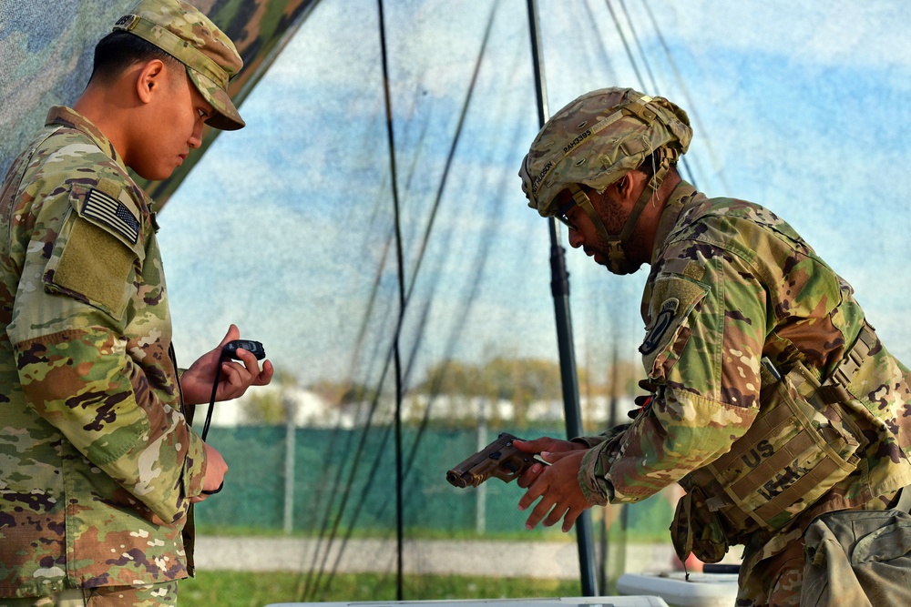 Expert Infantryman Badge, Expert Soldier Badge and Expert Field Medical Badge training.