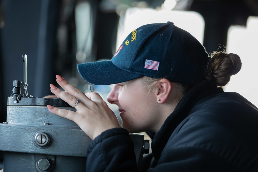 USS Normandy (CG 60) Participates in Silent Wolverine