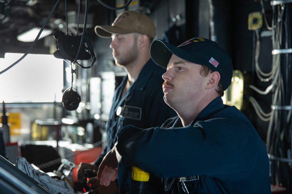 USS Normandy (CG 60) Participates in Silent Wolverine