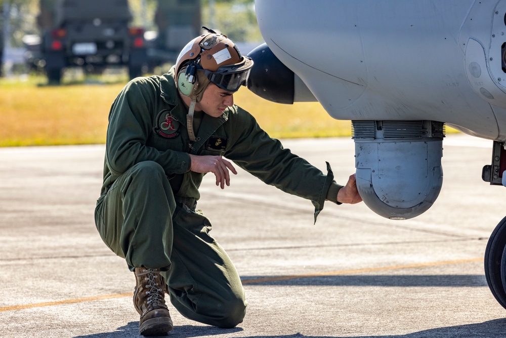 KEEN SWORD 23 | MV-22B Ospreys From VMM-265 Arrive in Kumamoto for Keen Sword 23