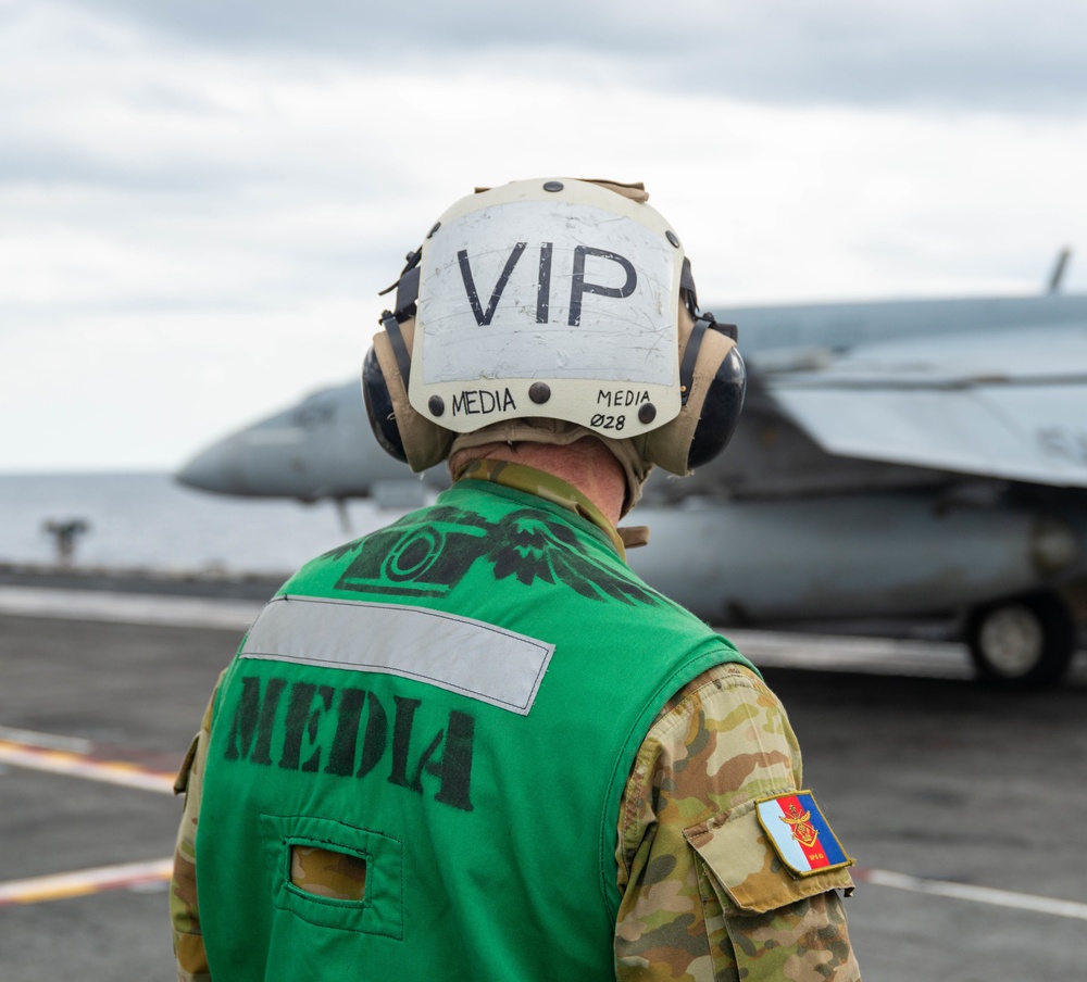 USS Ronald Reagan (CVN 76) hosts multinational defense attachés