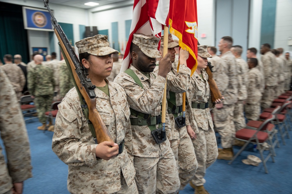 TF 51/5 Holds USMC Birthday Cake Cutting Ceremony