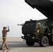 Romanian HIMARS team increase capability with Royal Air Force A400M loading during exercise ATREUS