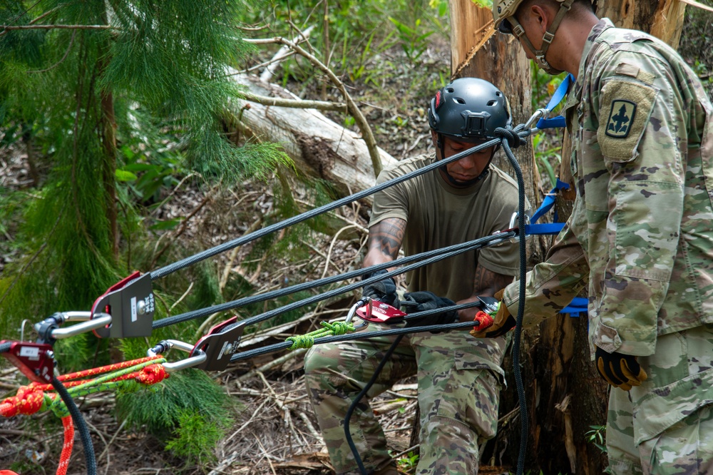 Pacific Partnership 2022 Collapsed Structure Training