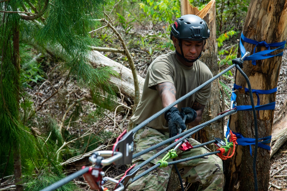 Pacific Partnership 2022 Collapsed Structure Training