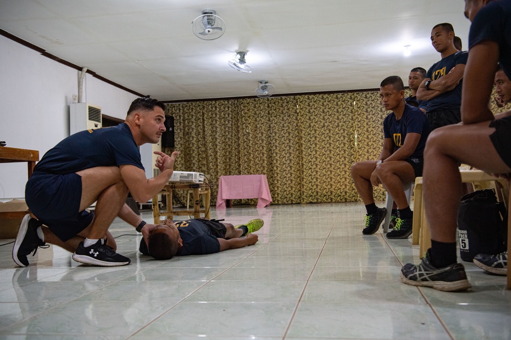 Pacific Partnership 2022 Personnel Participate in Tactical Combat Casualty Care Training