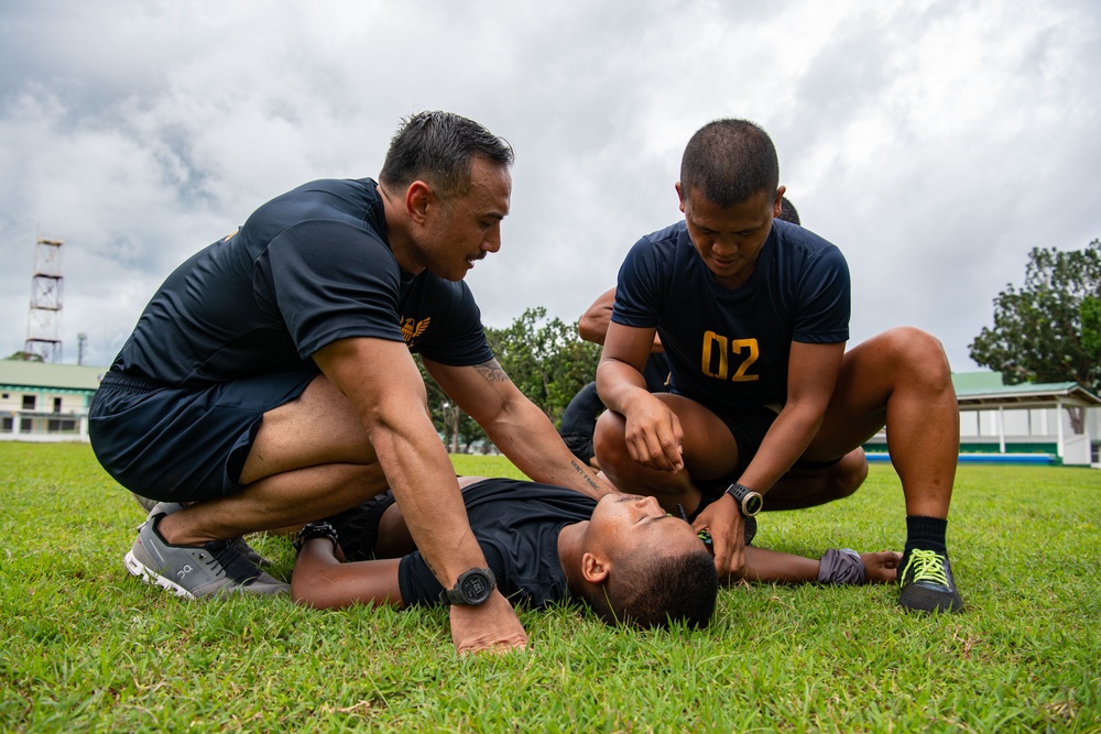 Pacific Partnership 2022 Personnel Participate in Tactical Combat Casualty Care Training