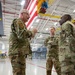 U.S. Air Force Chief Master Sergeant Maurice Williams, command chief, Air National Guard (ANG), speaks to enlisted members of the Connecticut Air National Guard