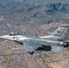 Arizona National Guard F-16 soars over Tucson