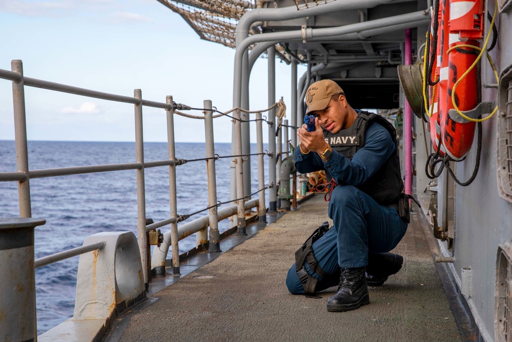 USS Leyte Gulf (CG 55) Daily Operations