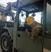 251st Inland Cargo Transfer Company Soldiers train on equipment