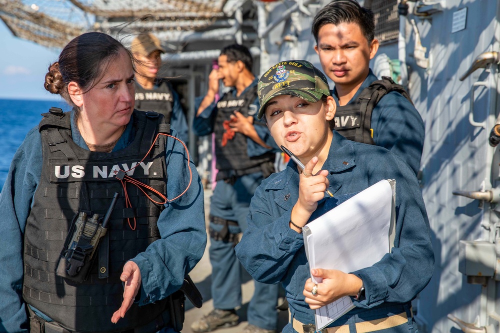 USS Leyte Gulf (CG 55) Daily Operations