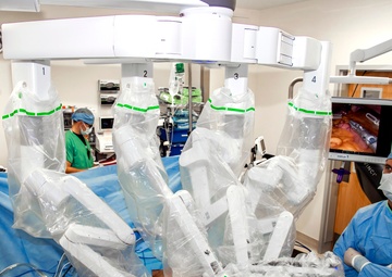 Eisenhower Army Medical Center, surgery, robotic, DaVinci