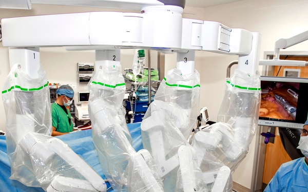 Eisenhower Army Medical Center, surgery, robotic, DaVinci