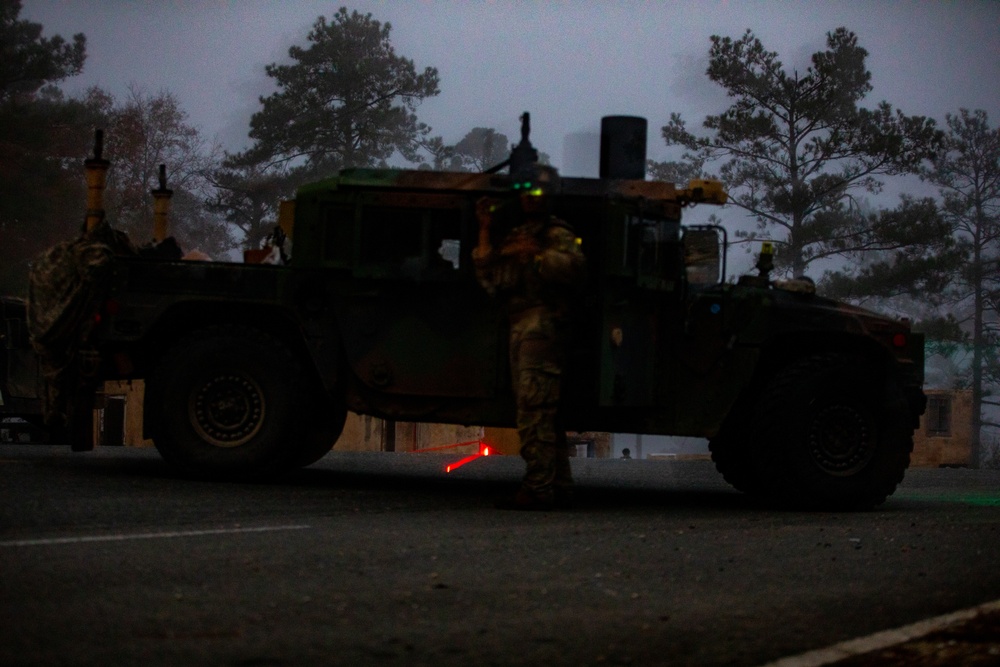 Paratroopers Occupy Enemy Town JRTC