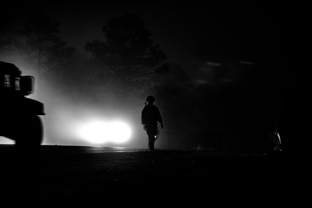 Paratroopers Occupy Enemy Town JRTC