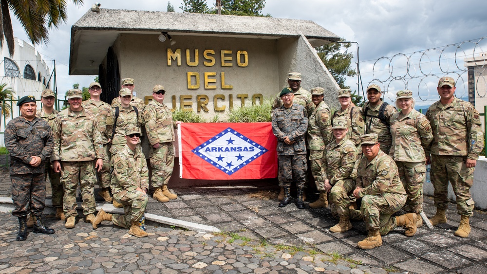 Arkansas Air National Guard visits Guatemala Army Museum