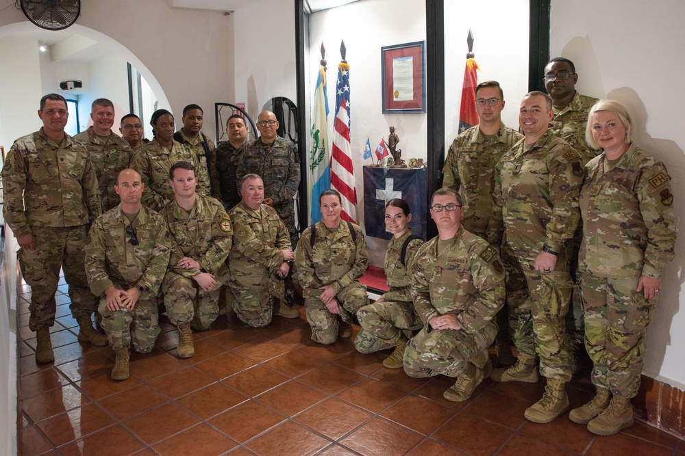 Arkansas Air National Guard visits Guatemala Army Museum