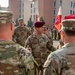 CSM Teakell congratulates Soldiers