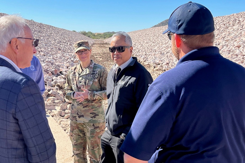 Corps’ leaders meet with Maricopa County to discuss completion of 5 federally constructed channels