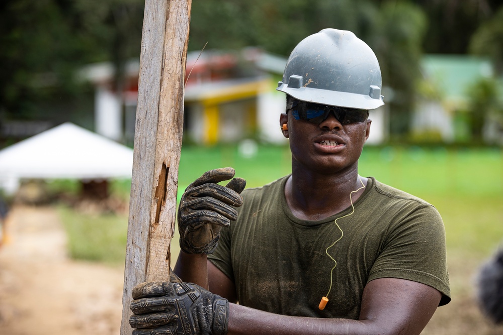 Pacific Partnership 2022 engineers conduct restoration project