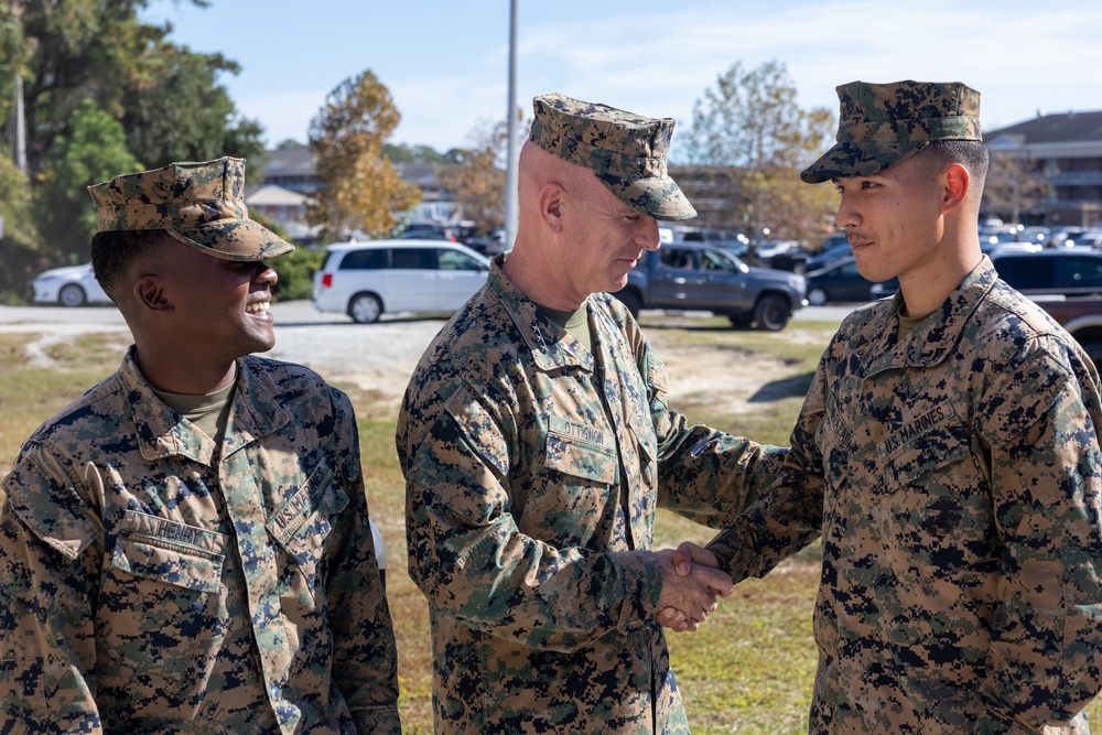 DVIDS - Images - Commanding General Visits Facilities on Camp Lejeune ...