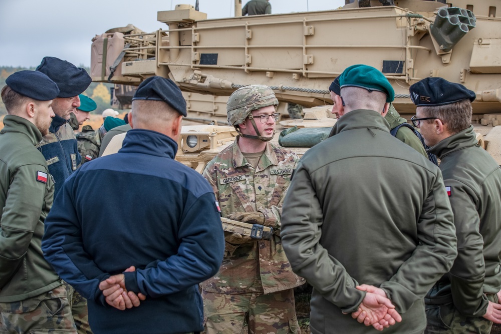 U.S. Army Units Host Abrams Logistical Summit in Drawsko Pomorskie