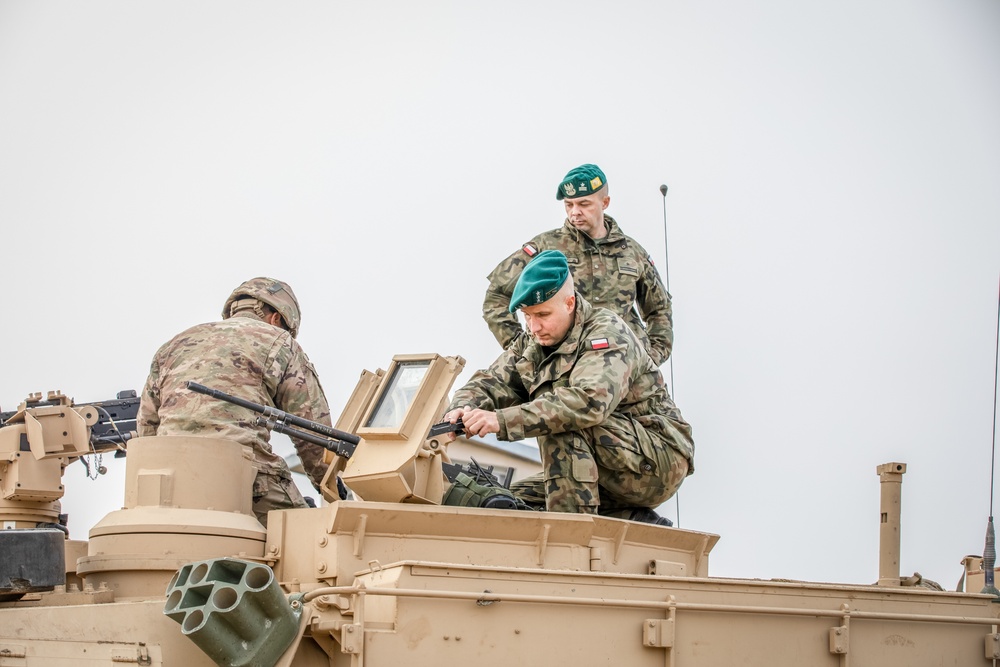 U.S. Army Units Host Abrams Logistical Summit in Drawsko Pomorskie